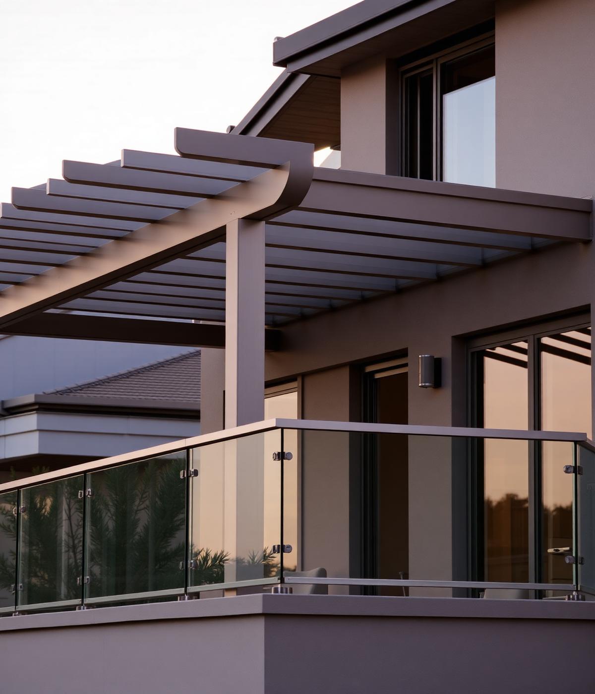 Pergola aluminium — Résidence privée
